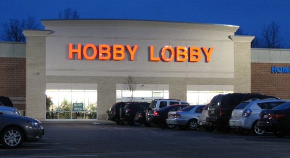By the way, I actually like a lot of Hobby Lobby's practices. They treat their workers fairly, which is pretty great to see.